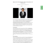 Meet 20 of the Worlds Most Innovative Art Collectors