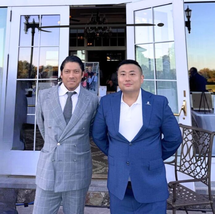 FINDING OPPORTUNITIES Photo shows Resident Holdings CEO Robbie Antonio and Spirit Advisors LLC CEO Robert Yu. FINDING OPPORTUNITIES Photo shows Resident Holdings CEO Robbie Antonio and Spirit Advisors LLC CEO Robert Yu.