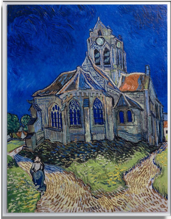 The Church at Auvers Sur Oise by Vincent Van Gogh Antonio Gallery, The Church at Auvers Sur Oise by Vincent Van Gogh