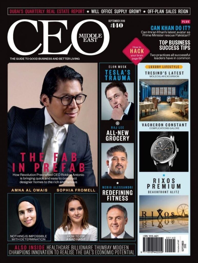 CEO Middle East Magazine Issue-140_2018-09_The-Fab-In-Prefab