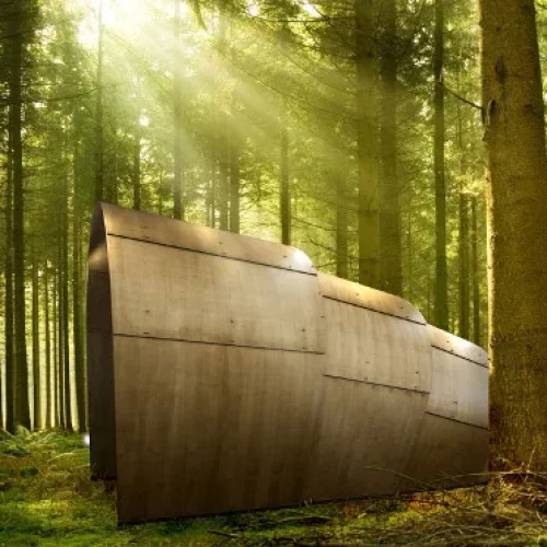 Perfect for glamping Wooden tents like Ohm from “Nausicaa” are stylish