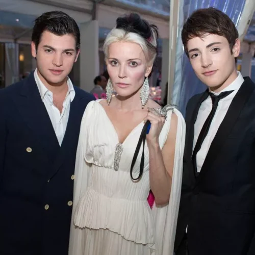 Daphne Guinness, Dasha Zhukova and Tina Brown Party at Kunstmuseum Basel