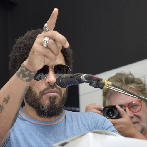 Lenny Kravitz, the singer who is also an interior designer