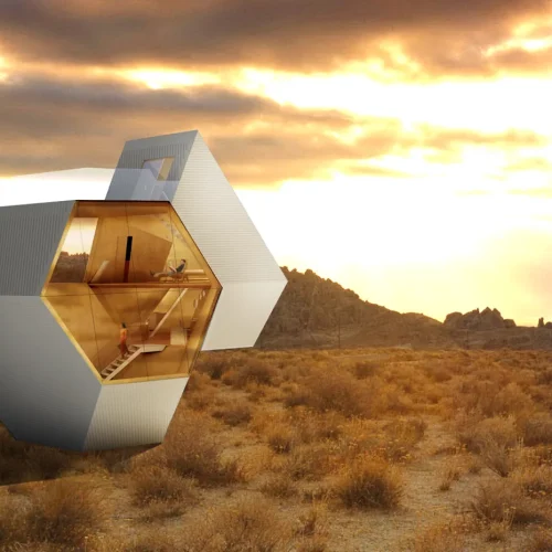 Massimiliano And Doriana Fuksas Design A Polygonal Mobile House For Revolution Precrafted