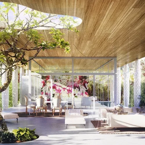 Legendary designers like Tom Dixon and Zaha Hadid create prefab houses and pavilions