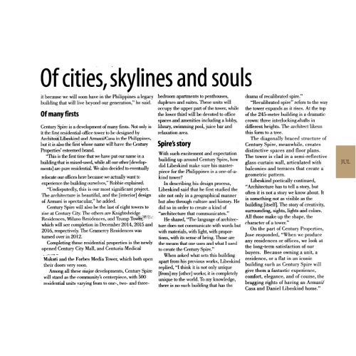 Daniel Libeskind: Of Cities, Skylines, and Souls